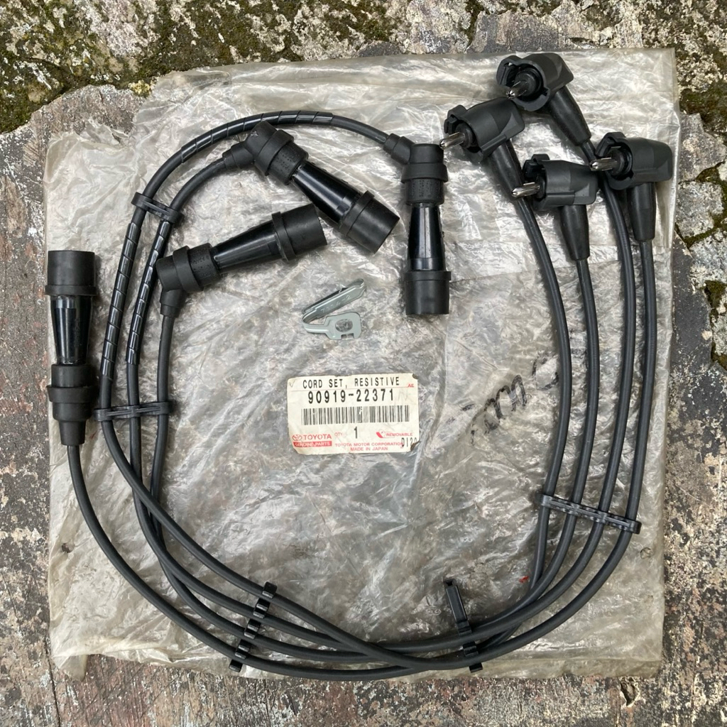 Cord Set Coil & Spark W/Resistive Kabel Busi Kijang Kapsul EFI 2.0 2000cc RZF61 RZF80 RZF81 RZF82 RZ