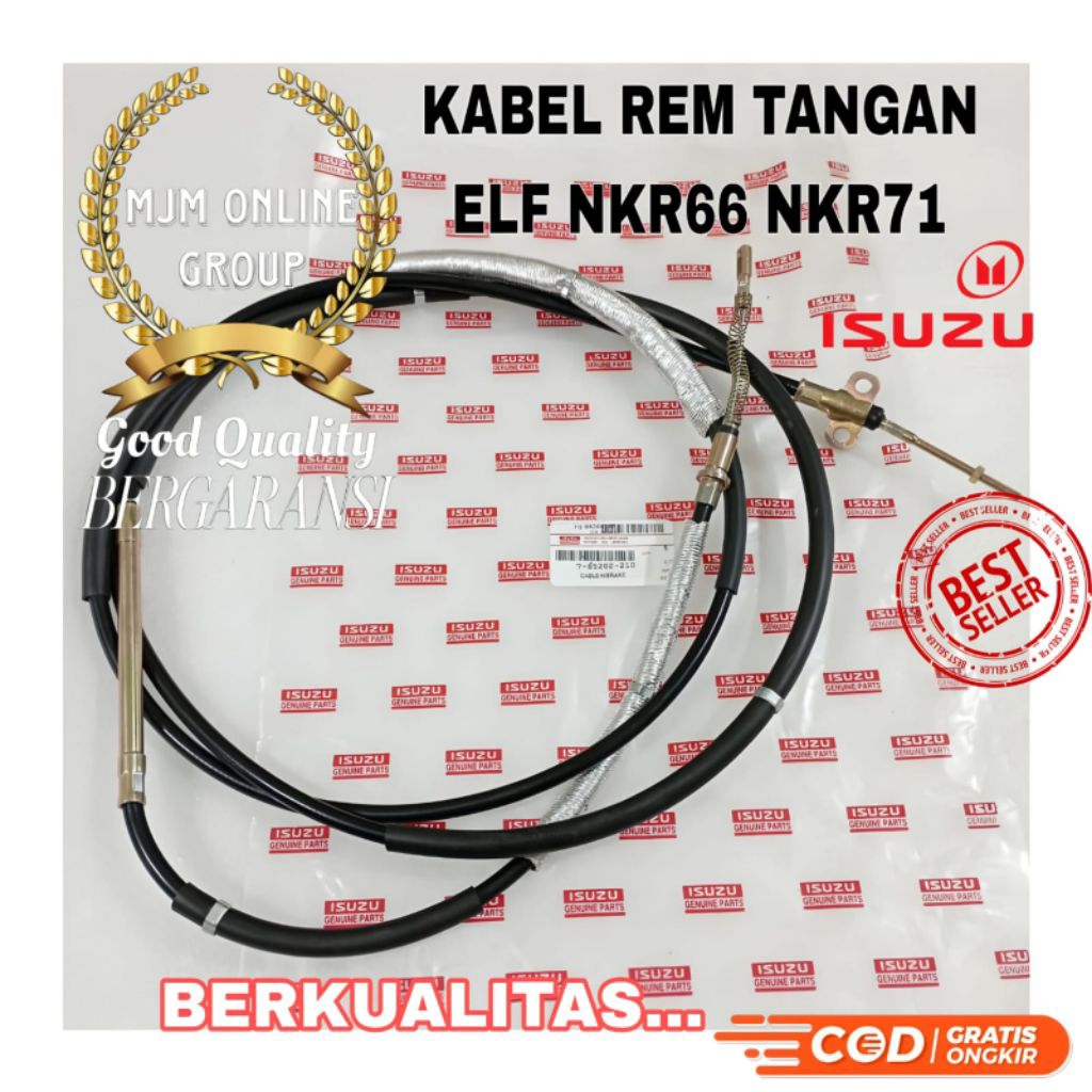 KABEL REM TANGAN DEPAN / BELAKANG ISUZU ELF NKR66 / NKR71 ORIGINAL