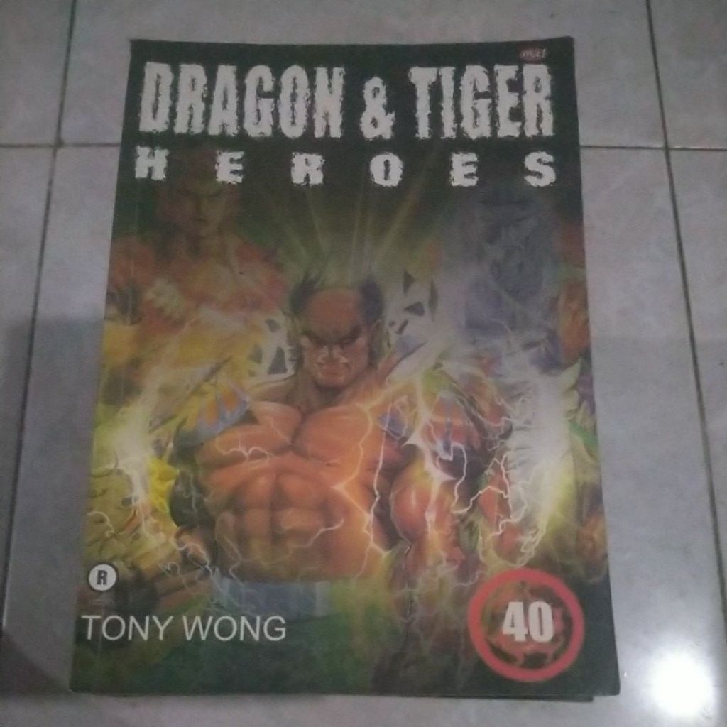 Komik Dragon & Tiger Heroes Tony Wong