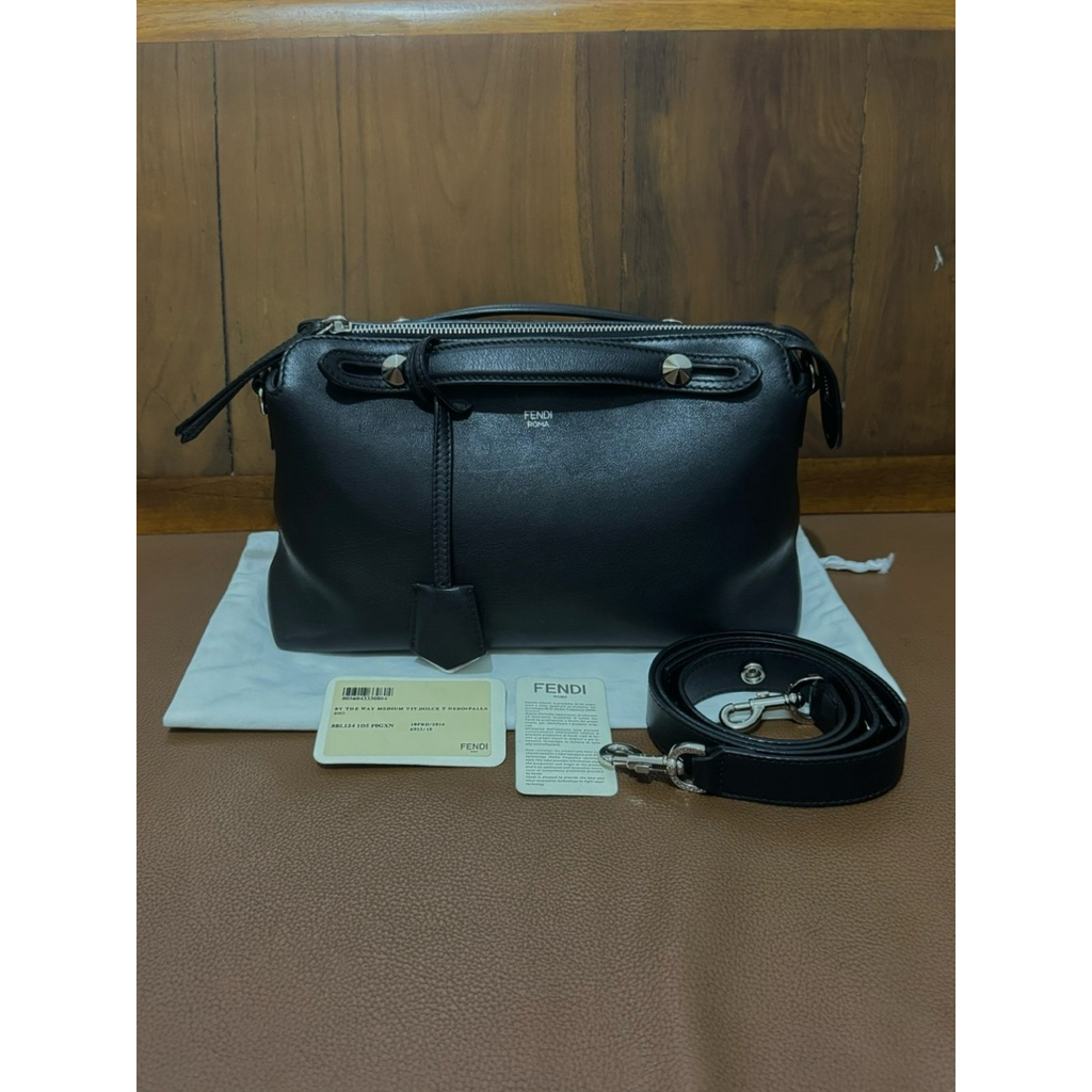 Authentic Preloved Fendi By The Way in Black