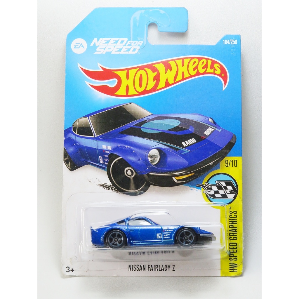 Hot Wheels Nissan Fairlady Z - Need For Speed - Blue