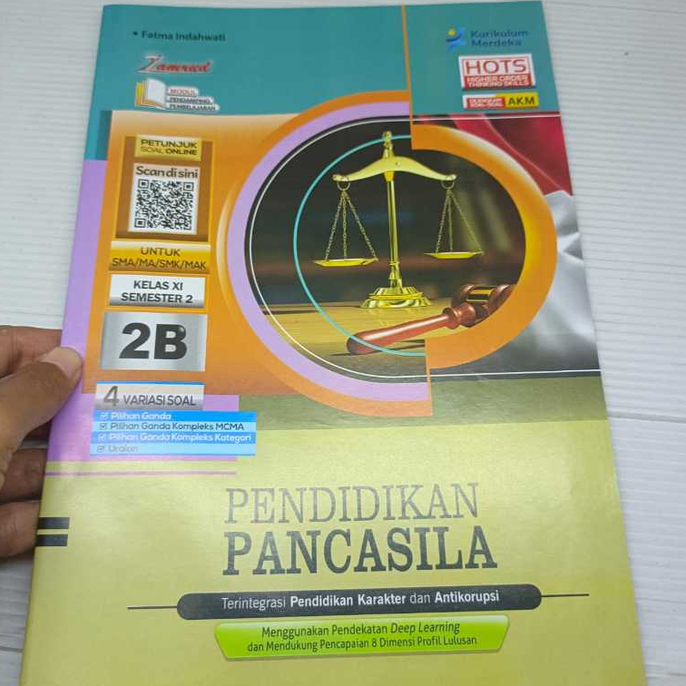 LKS SMA/MA PENDIDIKAN PANCASILA KELAS 11 SEMESTER 2 KURIKULUM MERDEKS