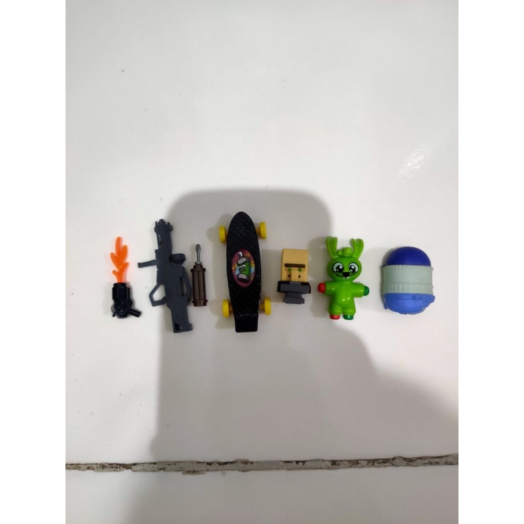 preloved mainan mini campur