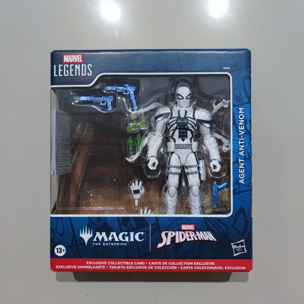 Marvel Legends Agent Anti Venom Spiderman Magic The Gathering