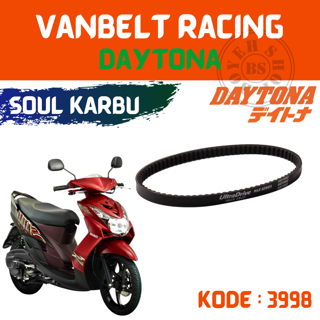 V Belt Vanbelt Mio Soul Karbu Daytona Original 3998