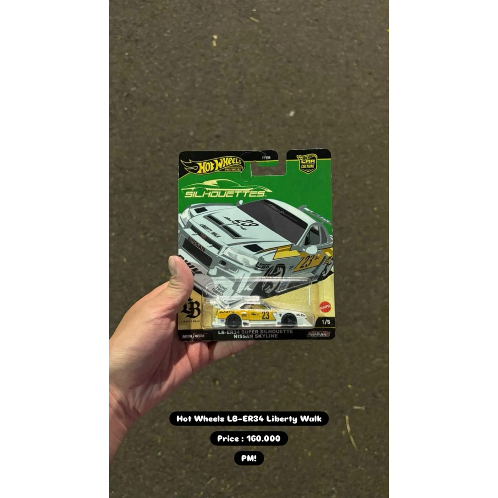 Hot Wheels LB-ER34 LBWK Liberty Walk | Segel