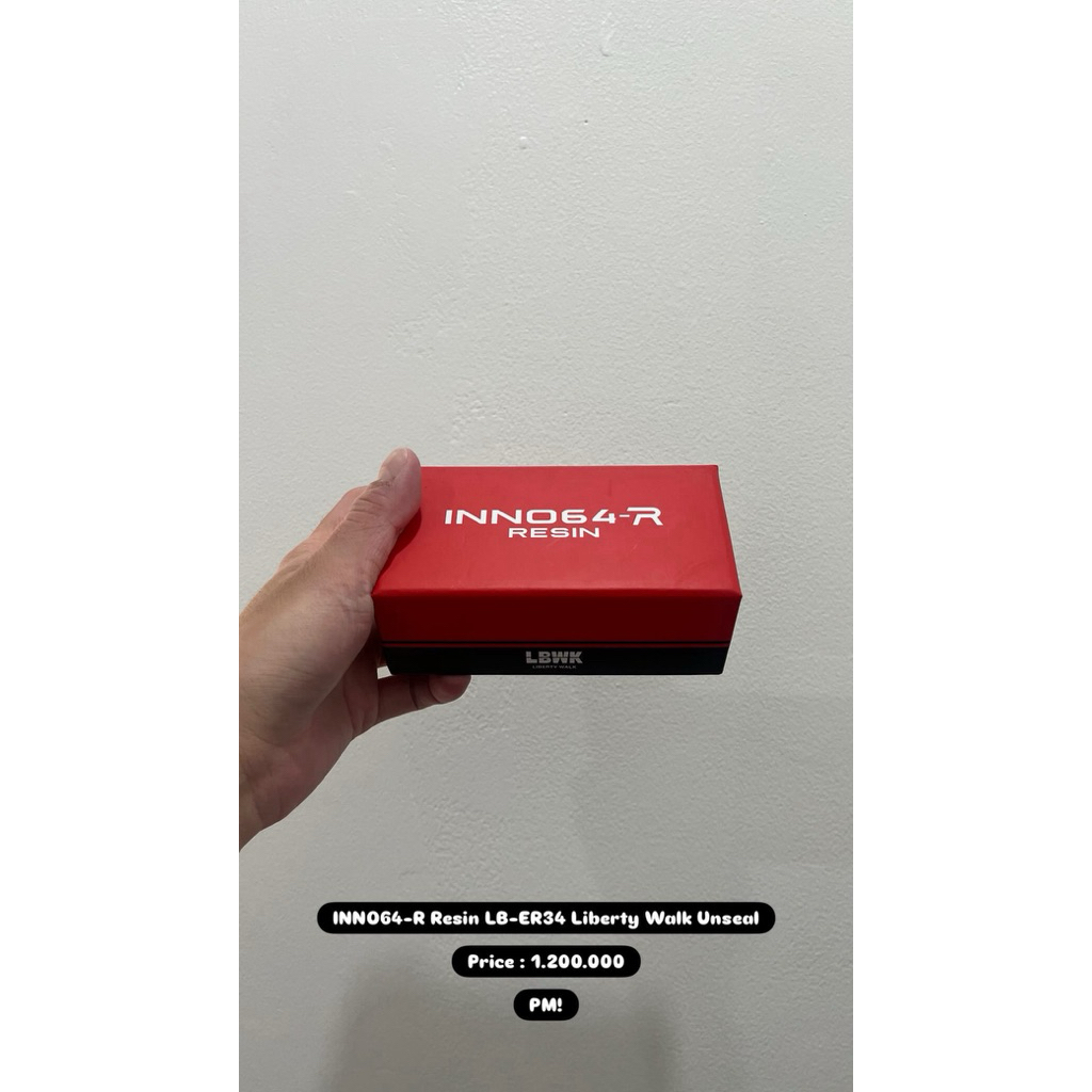 INNO64-R Resin LB-ER34 Liberty Walk | Tidak Segel