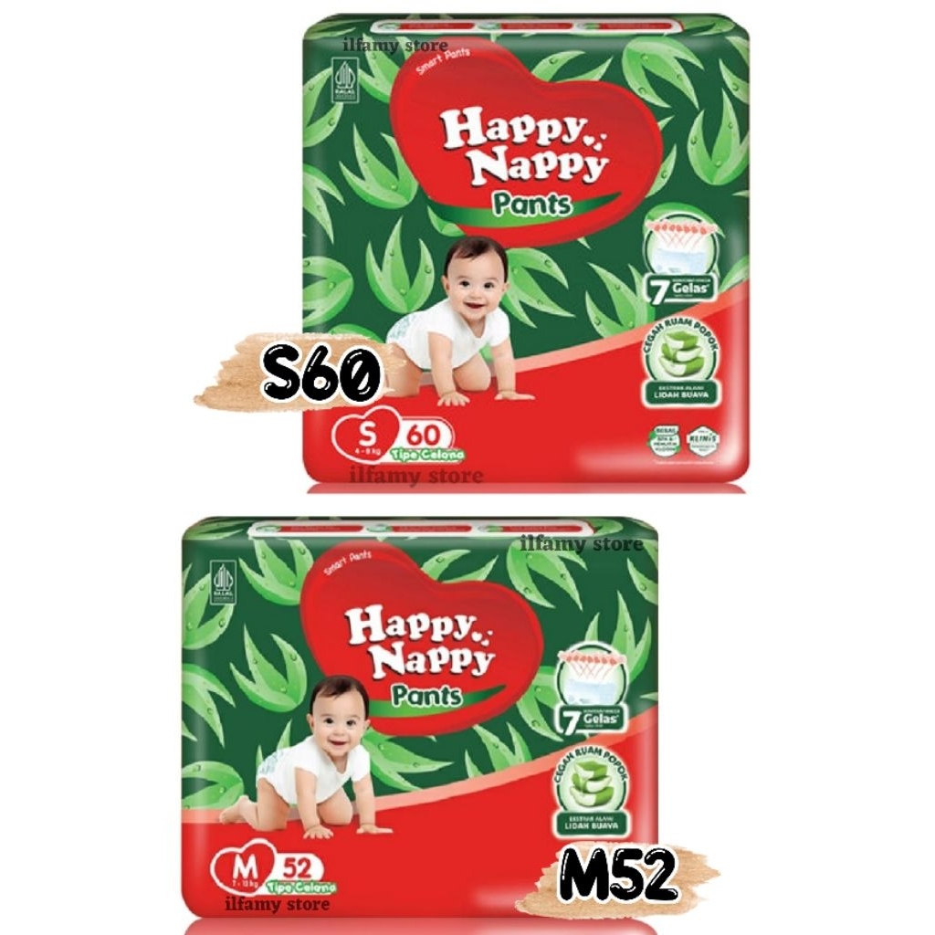 Happy Nappy Pants M52
