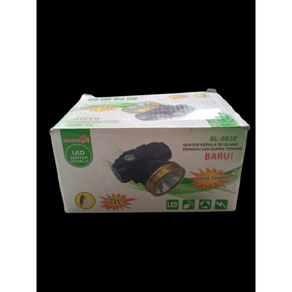 SENTER KEPALA SUNPRO SL-8838