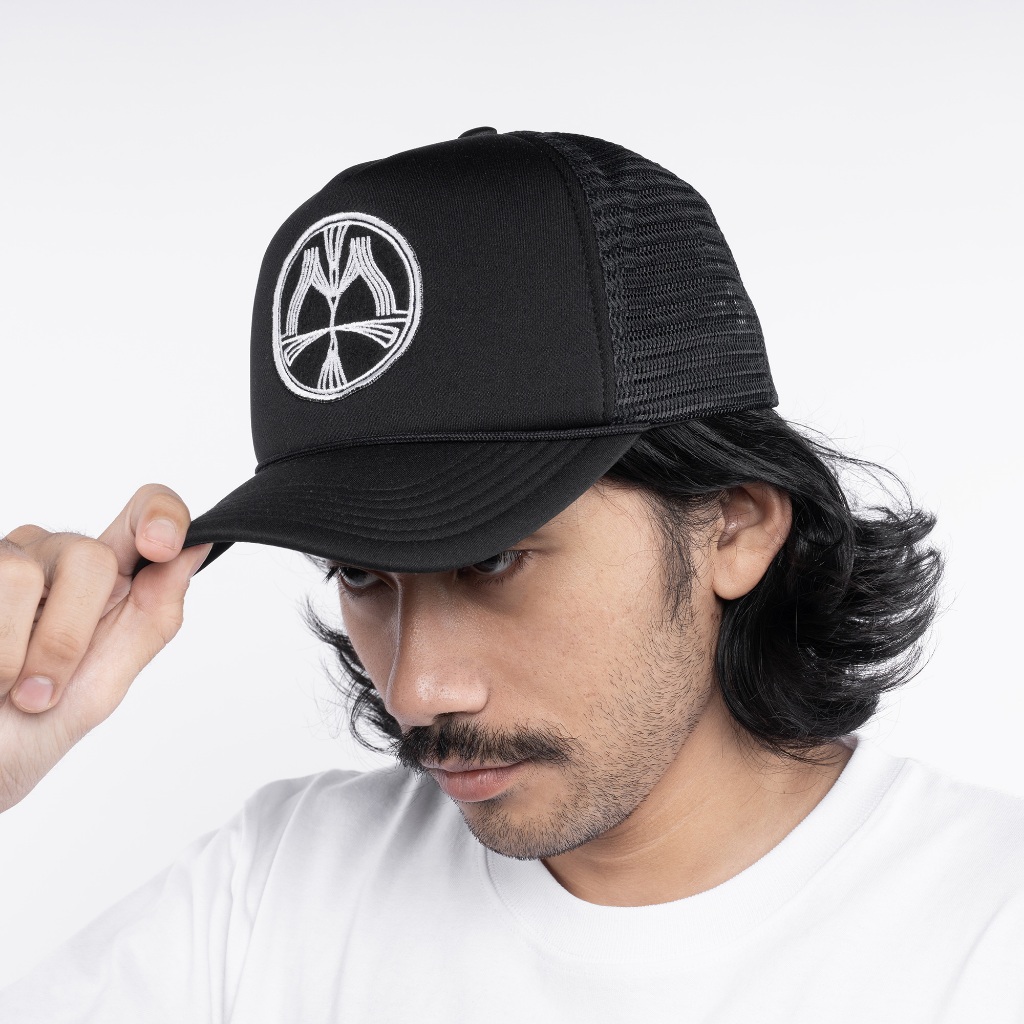 TENATTO MATERNAL DISASTER TOPI JARING TRUCKER CAPS HAT ORIGINAL