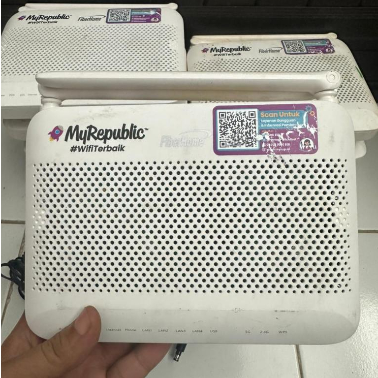 Router Fiberhome 5F1 (HG6145F1) Dualband 5G ADD WAN Port Biru Normal