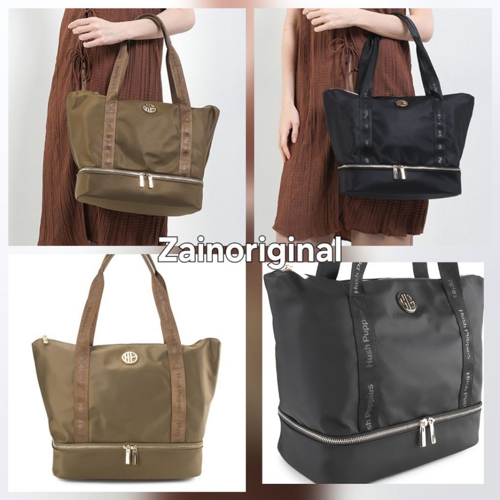 ORIGINAL HUSH PUPPIES HONOR TOTE FREE POUCH SLING BAG TAS WANITA