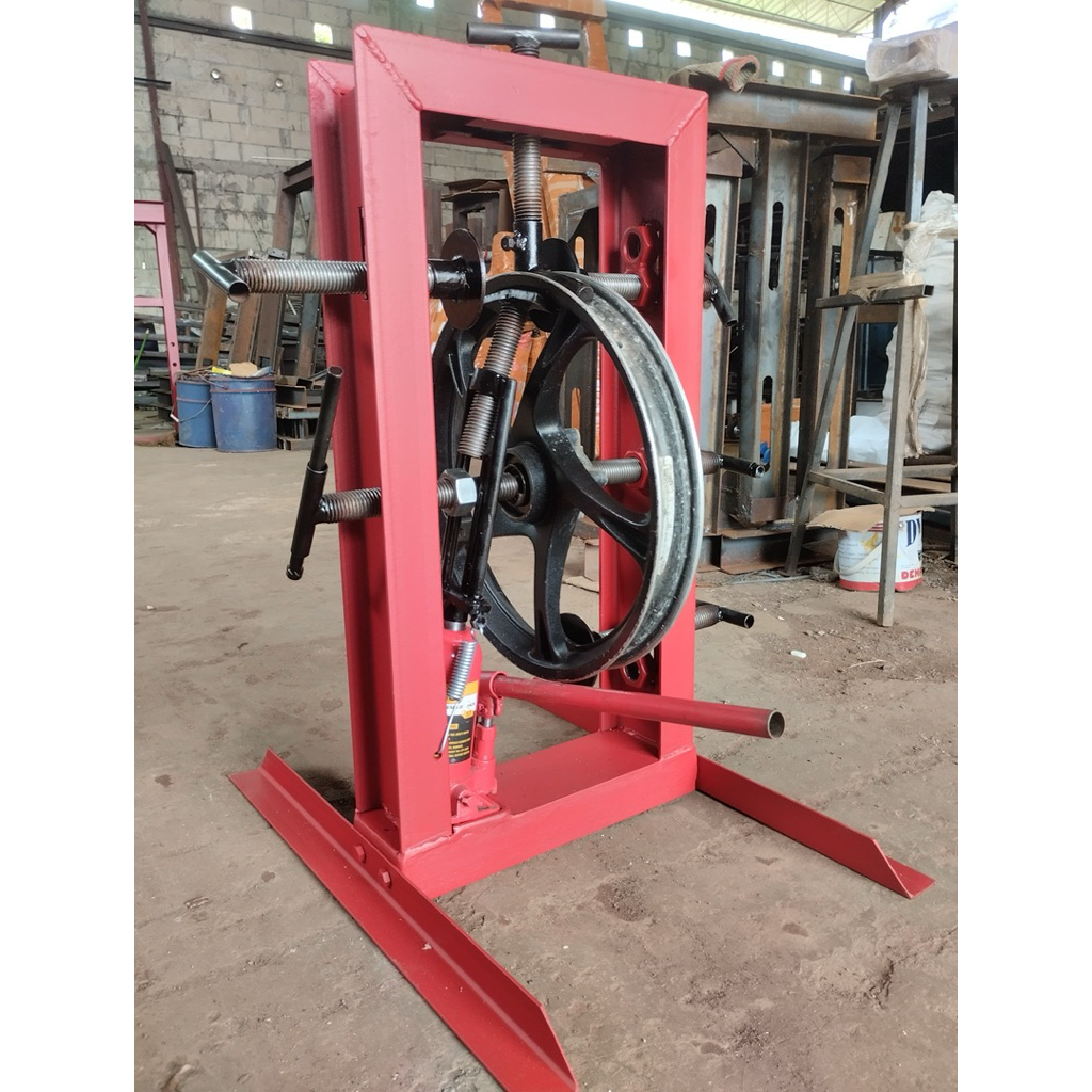 Alat press pelek velg penyok oleng ring 14-17 bahan tebal super premium