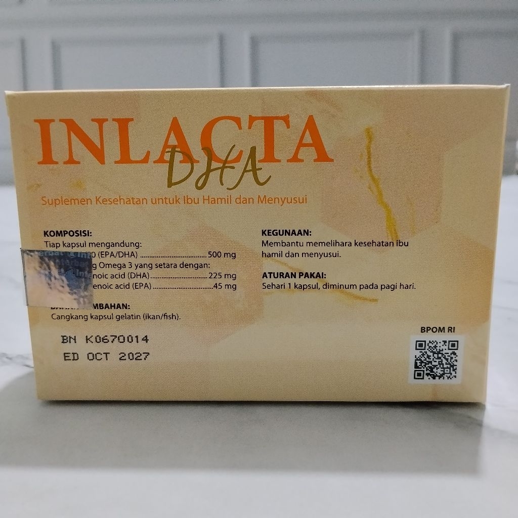 Inlacta DHA Untuk Ibu Hamil & Menyusui - Suplemen Kesehatan