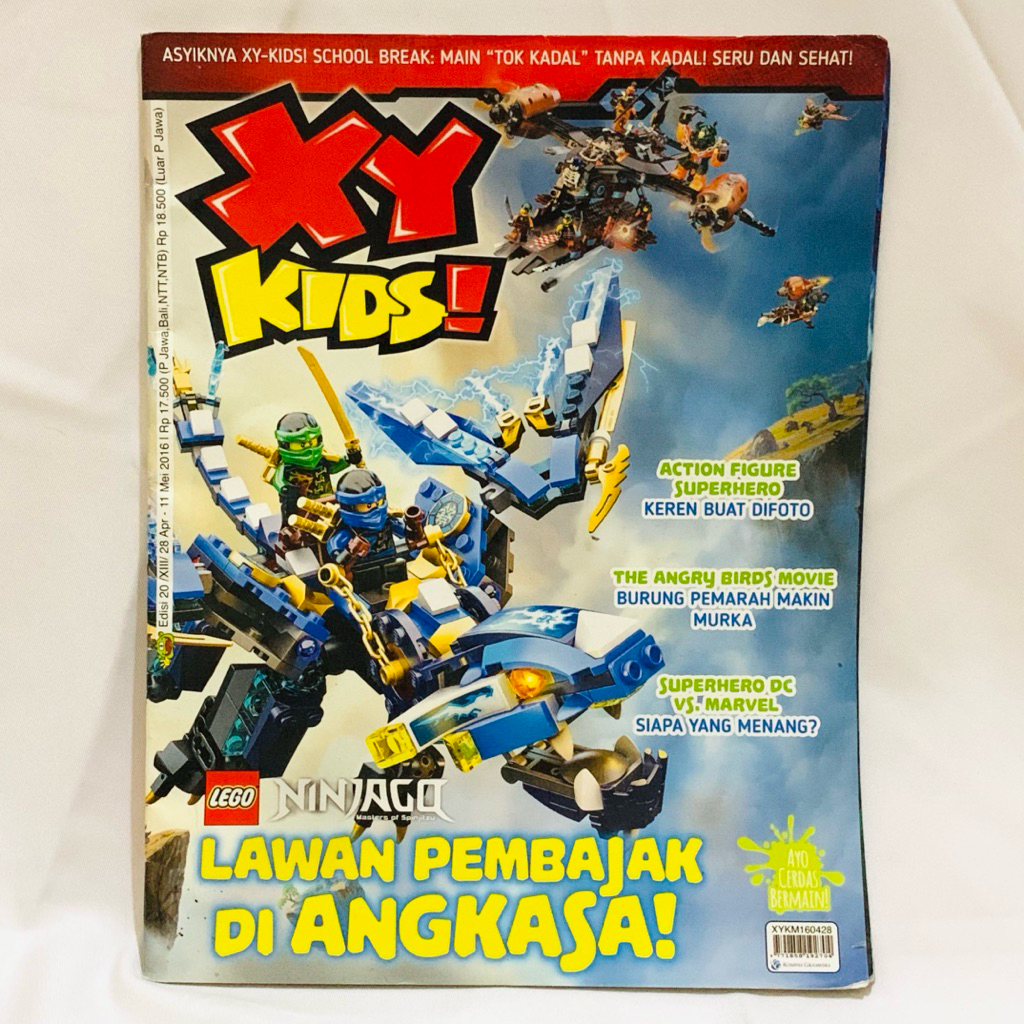 MAJALAH ANAK || XY KIDS - LAWAN PEMBAJAK DIANGKASA