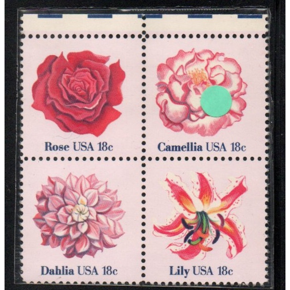 Prangko Tema Bunga mint 128