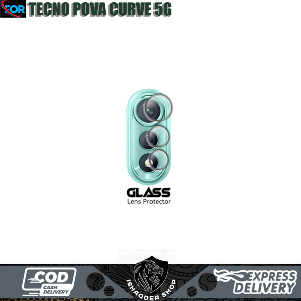 TEMPERED GLASS CAMERA TECNO POVA CURVE 5G SCREEN PROTECTOR