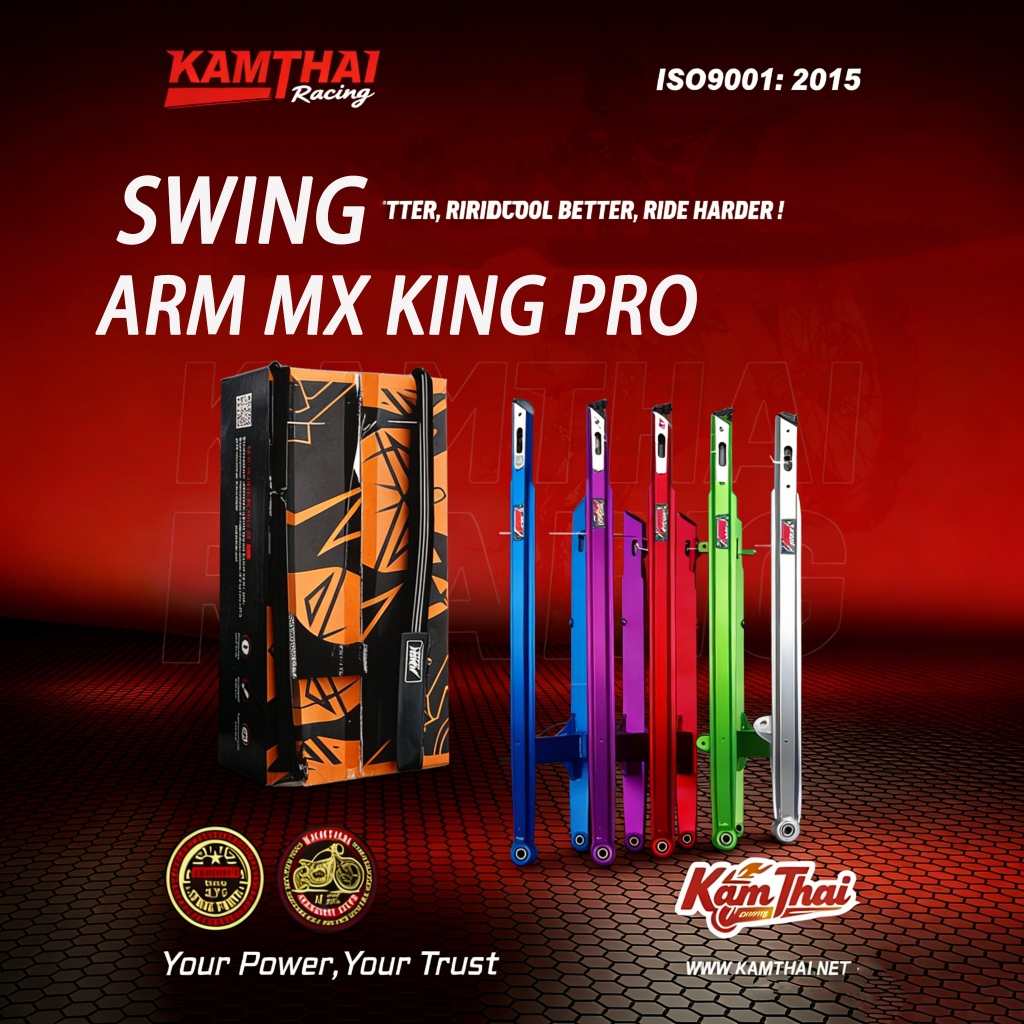 KING DRAG SWING ARM MX KING PRO SERIES DELKEVIC SASIS MXKING BAHAN FULL CNC