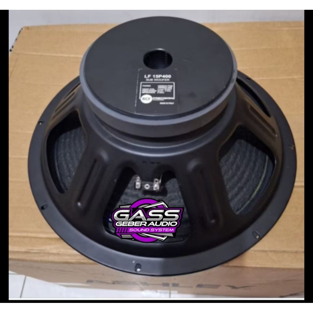 speaker 15 inch RCF 15p400 rcf lf15p400 kaleng vc 3 inch