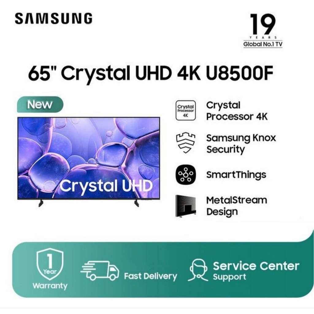 TV LED SAMSUNG 60INCH SMART TV 4K 65U8500F