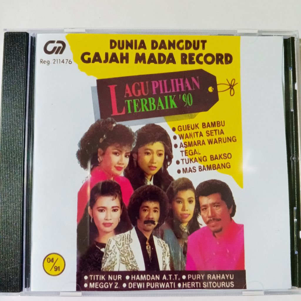 CD DANGDUT LAGU PILIHAN TERBAIK 90