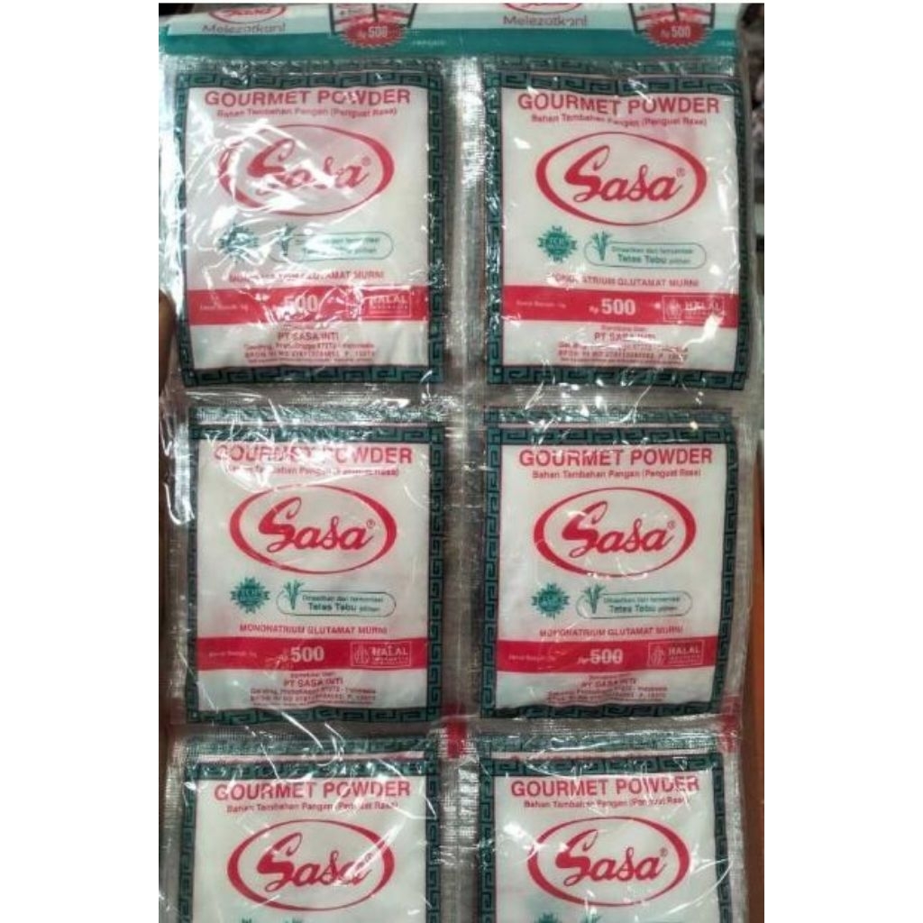 Sasa/micin sachet 5gr isi 6 pc