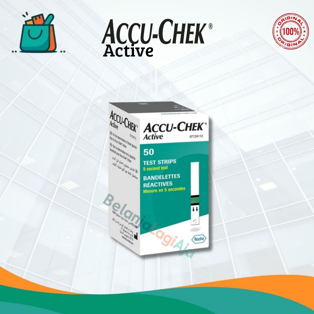 Strip Accu Chek Active Isi 50 Strip / AccuChek Active Test Strip 50s