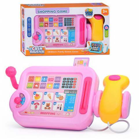 Hashy Shopping game Mainan Mesin Kasir Simulasi Interaktif scan mainan kasir register family game se