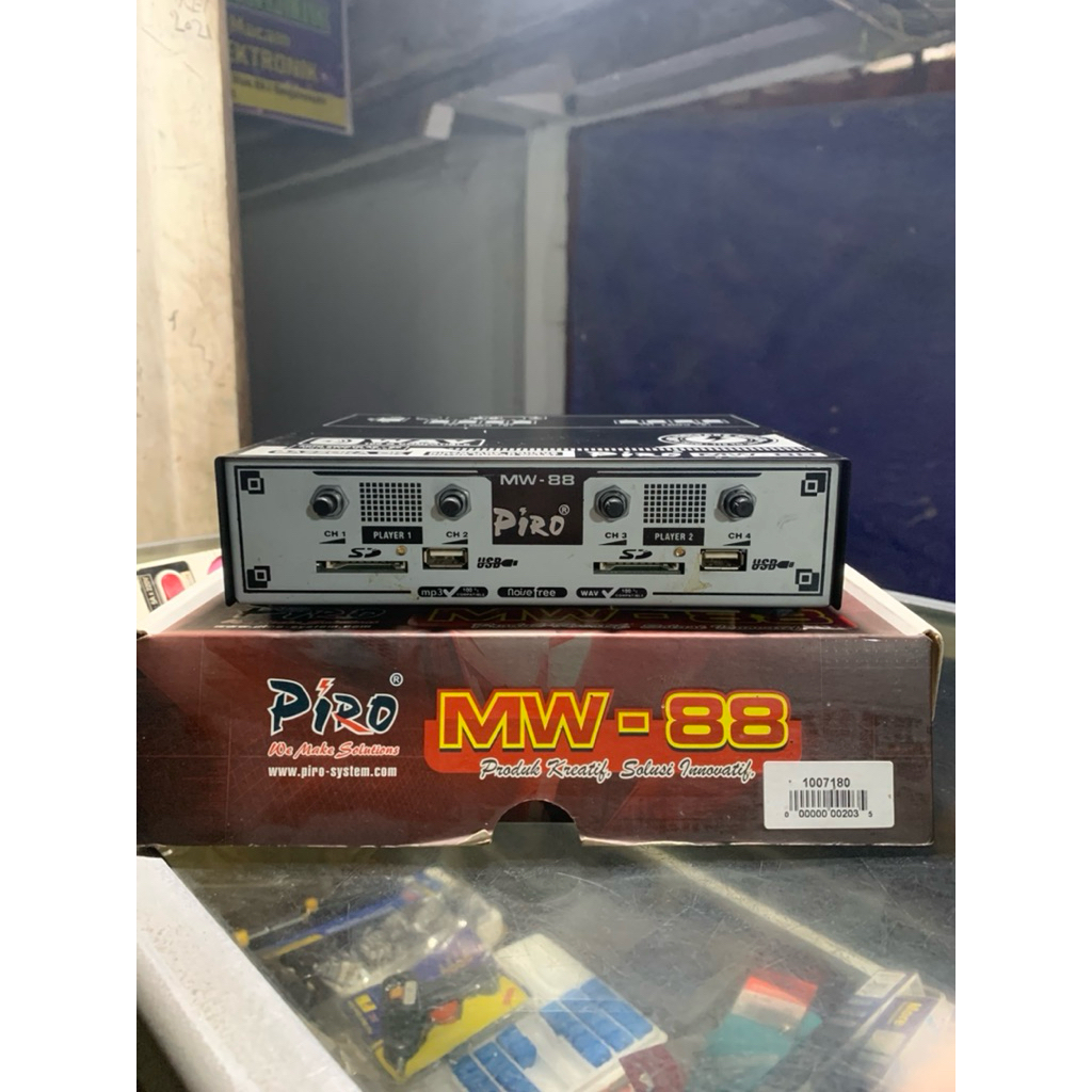 Mesin Ampli Walet Piro Mw 88 Anti Petir Amplifier  Walet Piro Mw 88