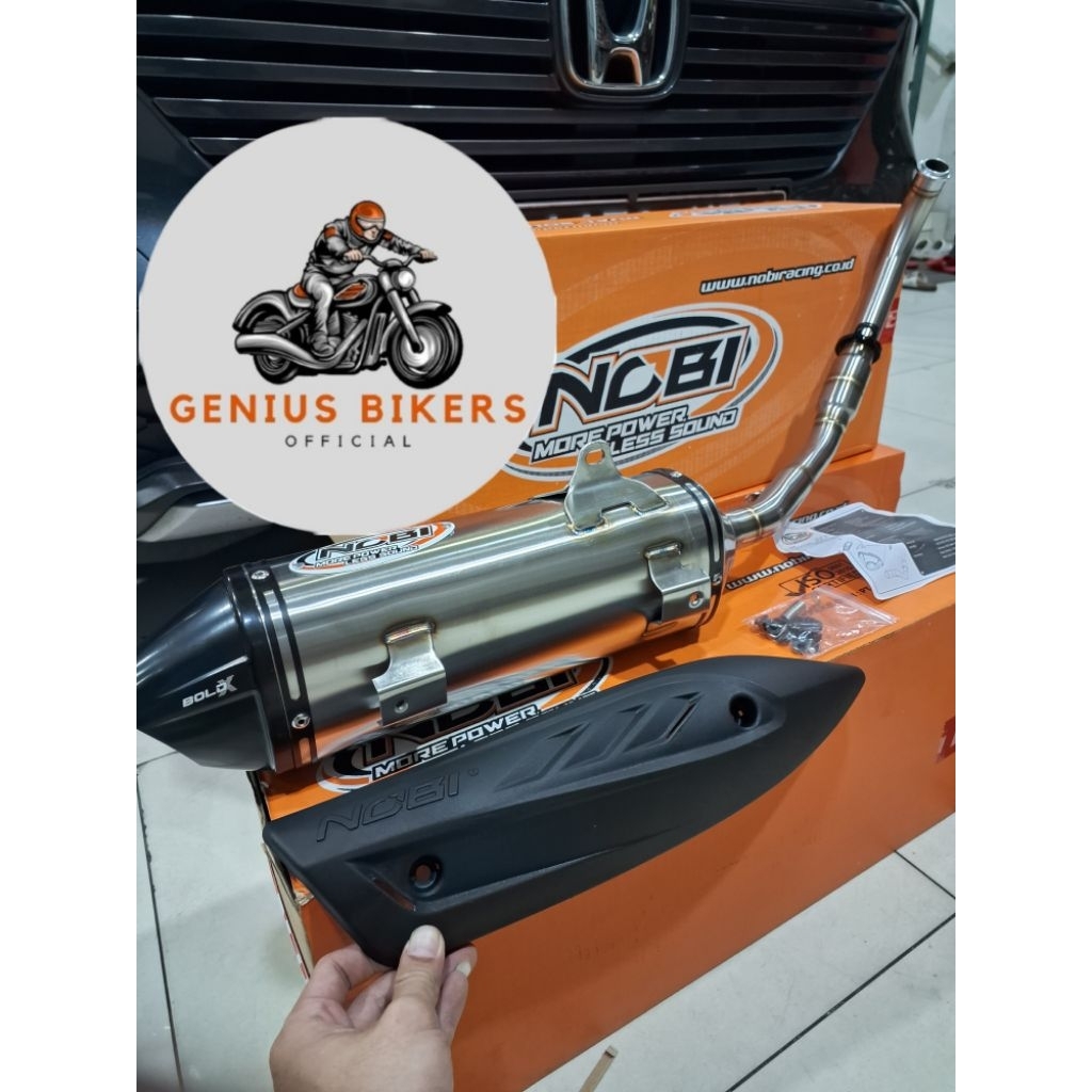 knalpot nmax neo s nmax turbo nob1 original full stanliss