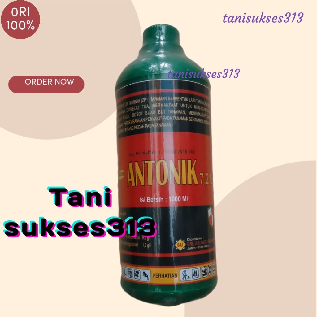 pupuk antonik zat pengatur tumbuh zpt antonik 1liter