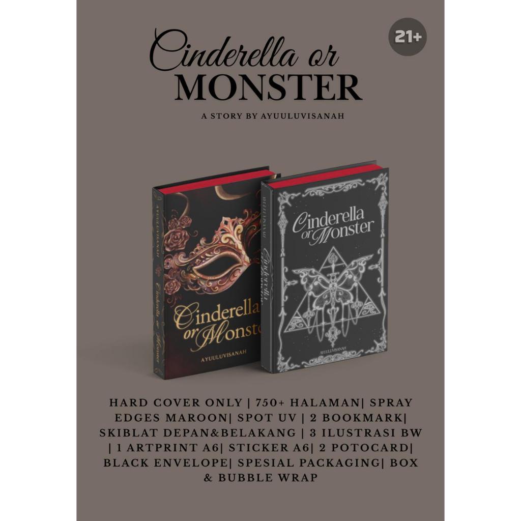 READY Cinderella or Monster by Ayuuluvisana NOVEL Self Publish