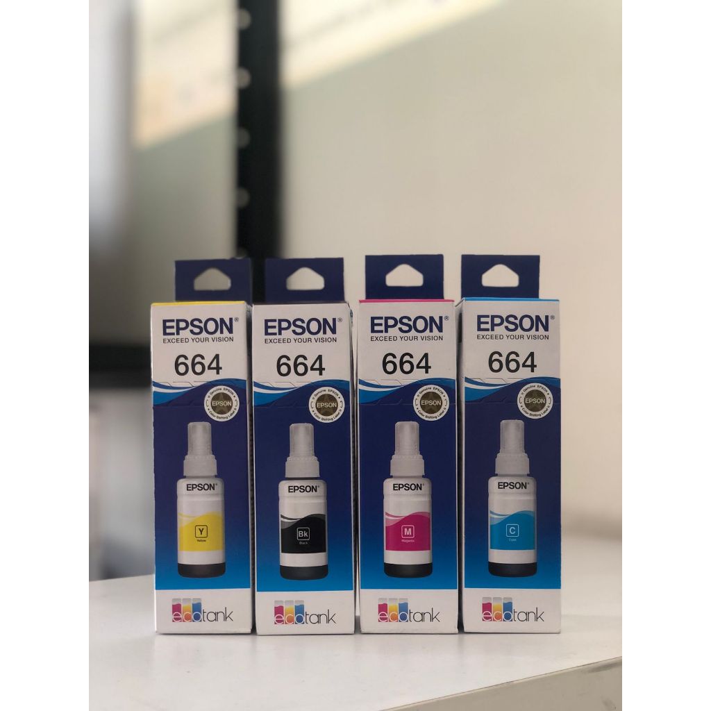 Tinta Epson 664 Original 4 Warna