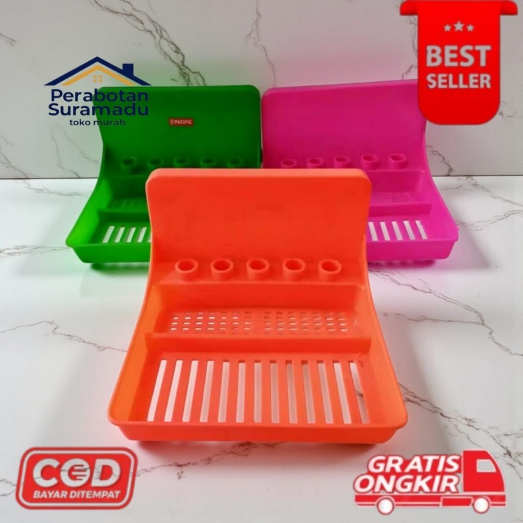 [TMPS] Tempat Sabun dinding tempel Susun Wadah Sabun Kamar Mandi