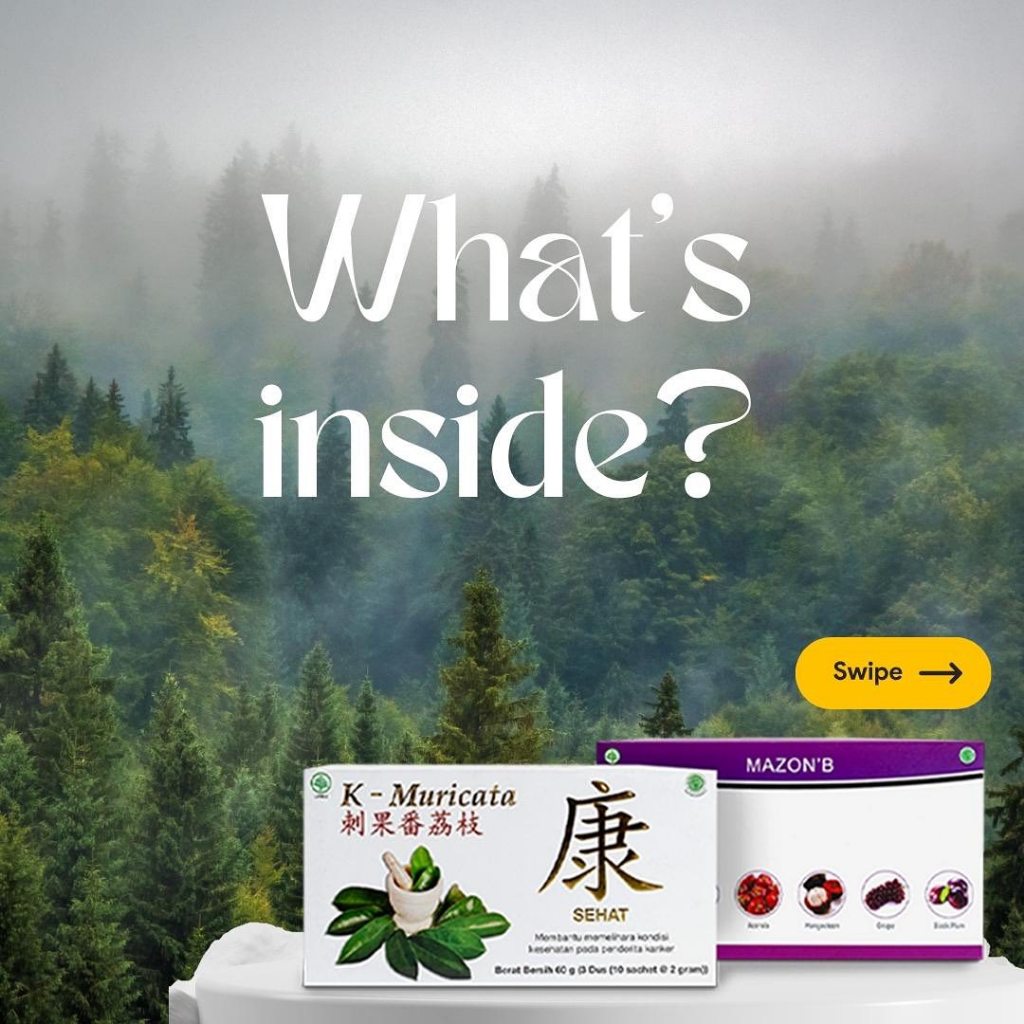 Paket DUO K-Muricata & Mazon’B – Herbal Antioksidan Alami