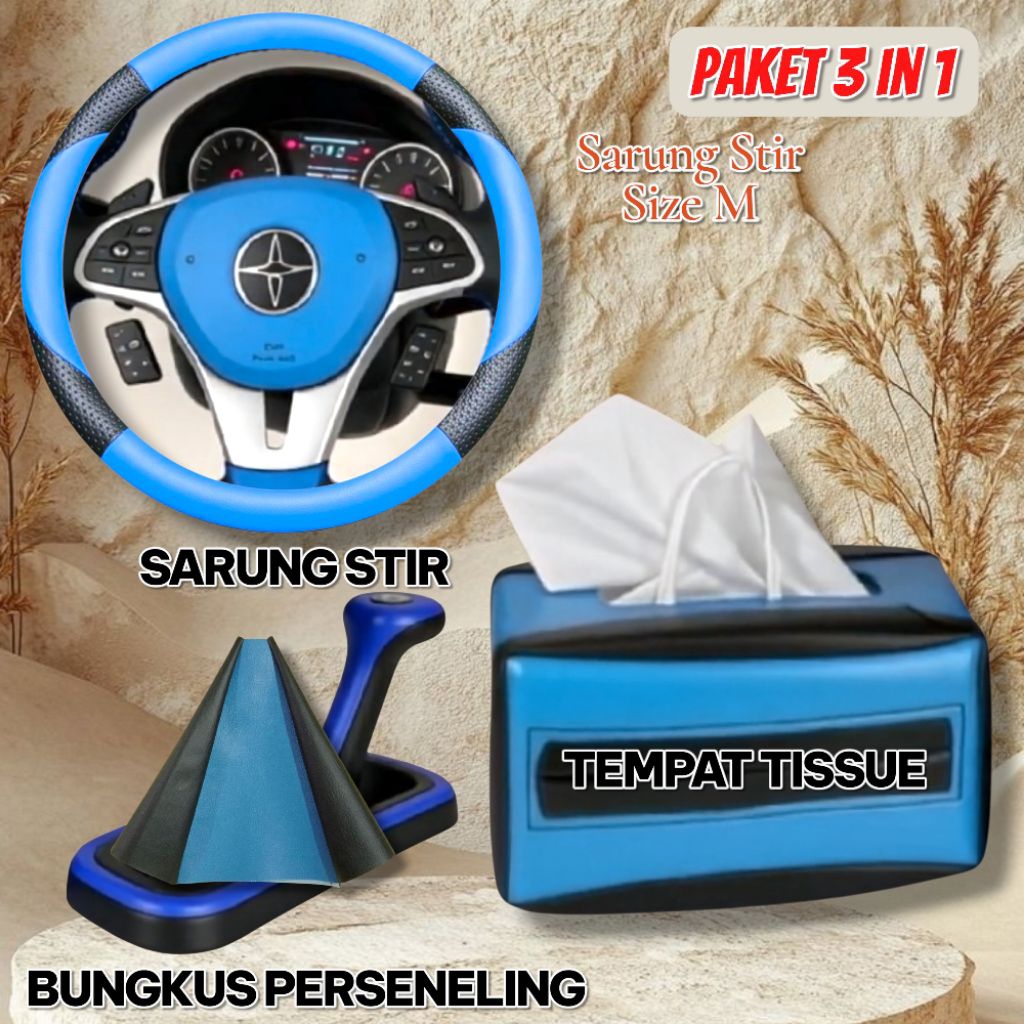 Sarung stir T120ss pick up paket Komplit Cover/aksesoris pelindung setir