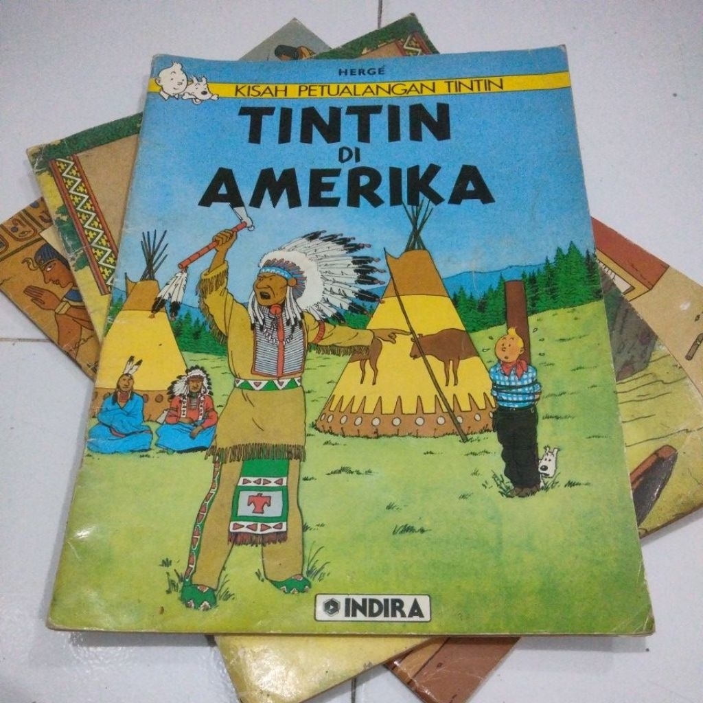 Komik Tintin Terbitan Indira