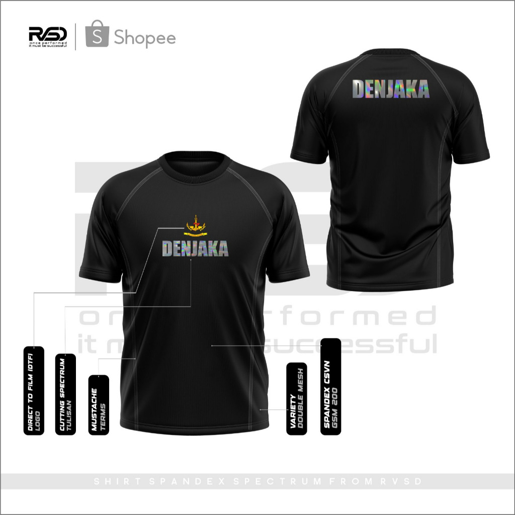 KAOS DENJAKA / KAOS JERSEY DENJAKA FULL SPANDEX CUTTING SPECTRUM