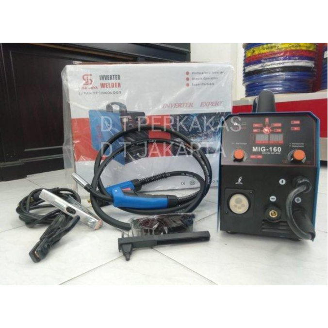 MESIN TRAFO LAS MMA & MIG 160 / WELDING MACHINE ARGON TIGA JAYA
