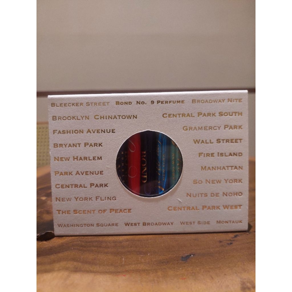 BOND NO.9 DISCOVERY SET 5x2ML Luxury Perfume