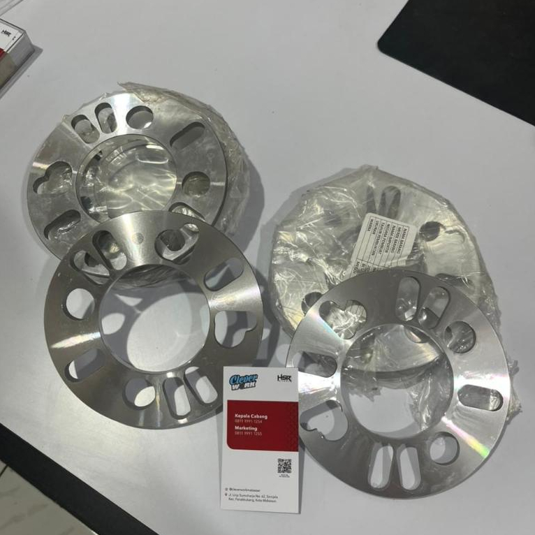 Spacer Spiser Ganjal Ban Velg Mobil Universal untuk PCD 4x100 4x114.3 5x100 5x105 5x108 5x114.3 mm