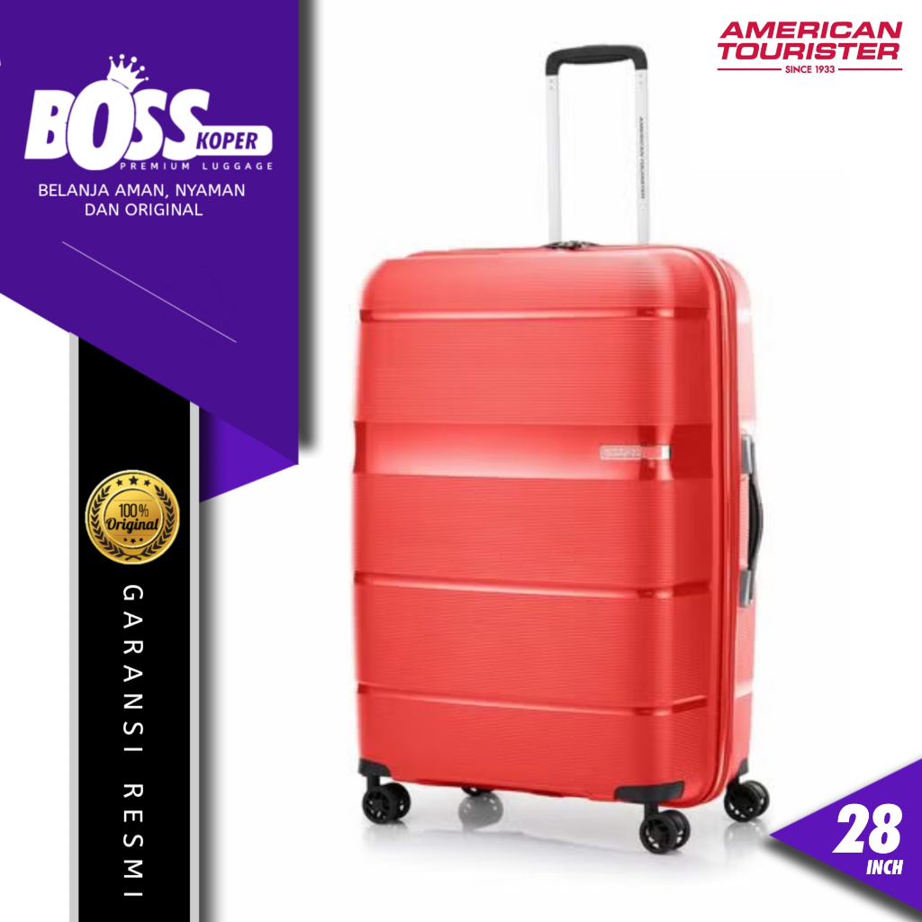Koper 28 Inch AMERICAN TOURISTER Hardcase polypropylene Large Besar TSA By Samsonite Original