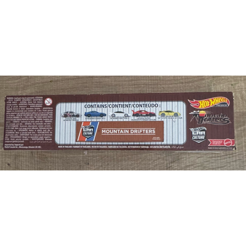 1 box set mountain drifters hot wheels premium