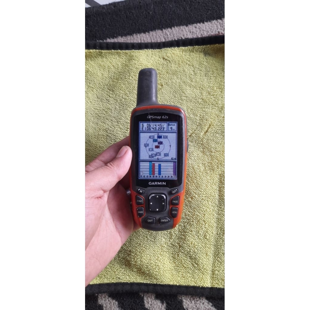 Gps Garmin 62s Second / Bekas