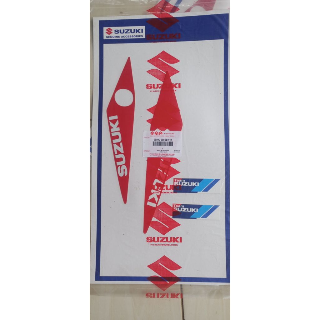 sticker cowling bawah satria Fu injection 150