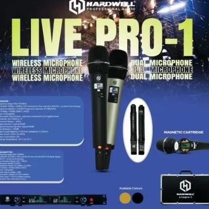 MICROPHONE WIRELESS HARDWELL LIVEPRO-1 L