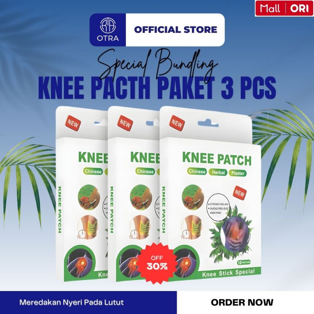 KNEE PATCH 3 BOX Koyo Lutut Nyeri Sendi Knee Patch Plaster KNEE Patch Pereda Pegal Linu