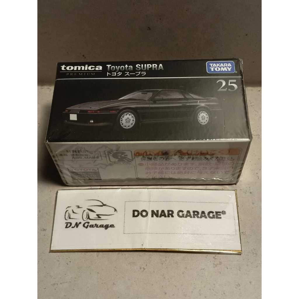 Tomica Premium – Toyota Supra (Hitam / Black)