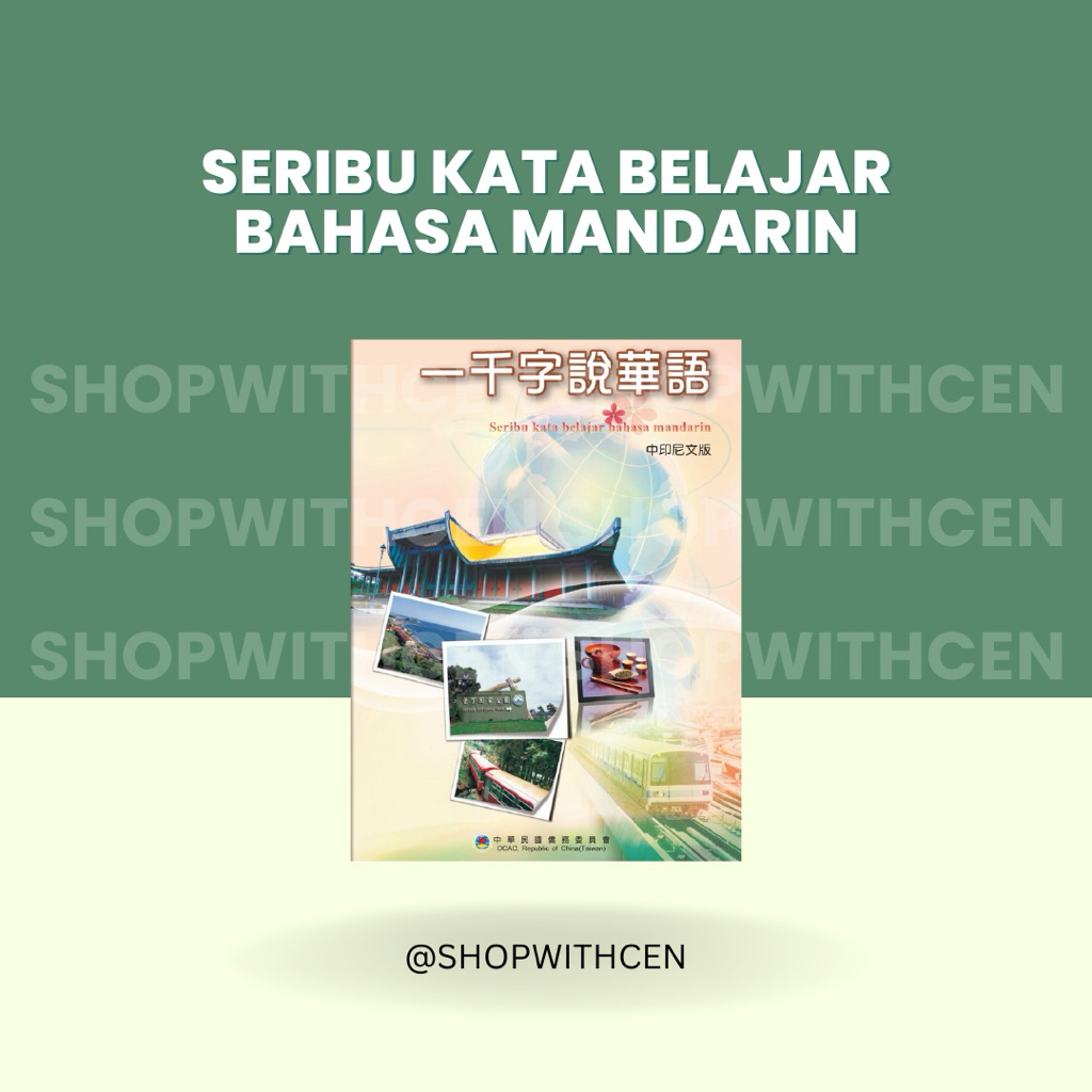 Seribu Kata Belajar Bahasa Mandarin Taiwan Textbook