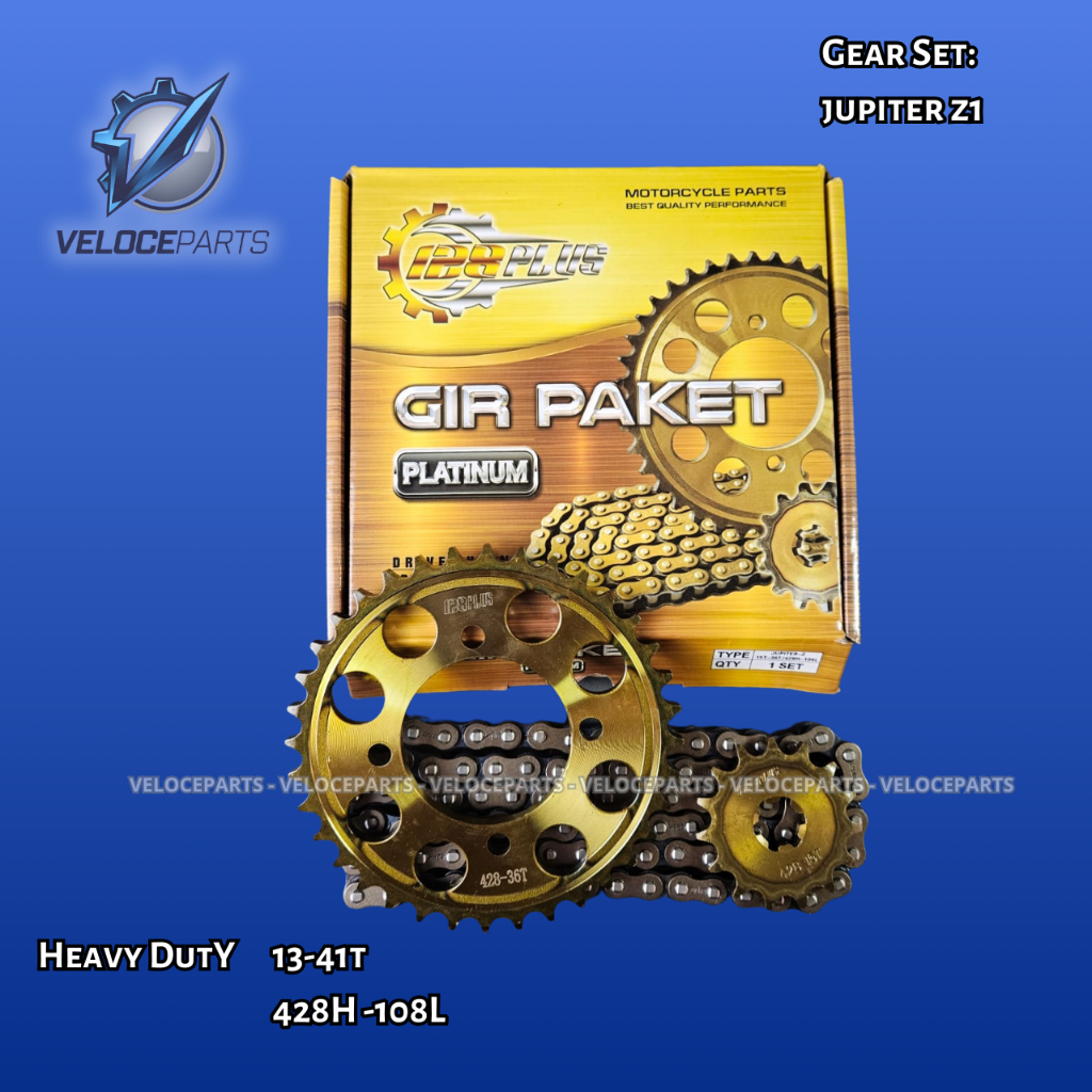 GEAR SET Paket Motor Jupiter Z1/Jupiter Z1 F1 128 PLUS (PLATINUM)